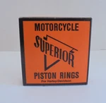 Harley Davidson Superior .040 Piston Rings Set 2745L Nos New. Price: $10.36.