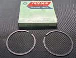 Nos Oem Piston Rings Set +.25, 1ST Over 1975 Yamaha YZ80, 492-11601-11 New. Price: $10.78.