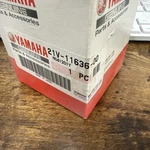 New Genuine Yamaha 21V-11636-00 Piston O/s 050. Price: $89.95.