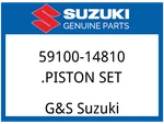 Suzuki Oem Part 59100-14810 Piston Set New. Price: $110.83.