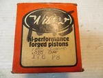Suzuki 185CC .080" Forged Oversize Wiseco Piston Kit New. Price: $55.00.