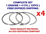 4CYL Piston Rings Set 81MM Std For Skoda 08-139500-00 1968CC Intercooled TD20909 New. Price: $89.89.