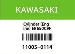 Cylinder 11005-0114 2009 09-11 Kawasaki 650R Ninja EX650C9F With Pistons New. Price: $1252.96.