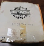 Harley Davidson Piston Rings Pin Lock Assembly Nos Fl 22105-74A. 9/83 New. Price: $24.99.