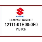 Suzuki Piston 12111-01H00-0F0 Oem New. Price: $137.06.