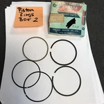 Oem Yamaha Piston Ring Set 2F3-11610-03 Nib New. Price: $40.00.
