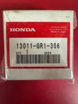 Nos Genuine Honda Piston Ring Set(std Bore) 86-87 Aero 50/ELITE 13011-GR1-306 New. Price: $105.00.