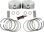 Kb Performance Piston Kit - 3.875" +0.010" 10.0:1 Cr 103" Twin Cam 96" New. Price: $210.99.