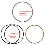 Caltric Piston Rings For Honda CRF450R 2002 2003 2004 2005 2006 2007 2008 New. Price: $28.02.