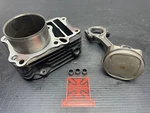 95-06 Kawasaki Vulcan VN800 Engine Top End Rear Piston Cylinder Head Jug Used. Price: $109.99.