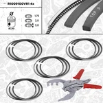 Piston Ring Set Vw Audi Seat 2,0 03L198151A Bmm Brc Caga Cagb Cagc Caha Cahb Bmp New. Price: $88.29.