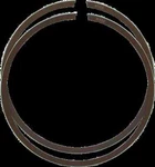 Wiseco 2-STROKE Steel Single Piston Ring Set 69.5MM For Yamaha IT250 83 New. Price: $54.23.