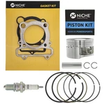 Niche Piston Gasket Kit For Yamaha Warrior Wolverine Grizzly Bruin 350 (83MM) New. Price: $46.95.