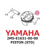 2MS-E1631-00-00 Yamaha Piston (std) 2MSE16310000, New Genuine Oem Part. Price: $133.99.