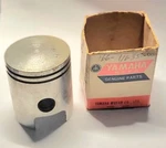 Nos Oem Yamaha Piston .25 1ST O/s '67 '68 YL2CM 166-11635-00 New. Price: $12.99.