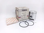 Kawasaki KE125 KS125 Piston Ring Kit Size Std New Nos. Price: $40.00.