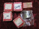 Set Of 4 Nos Oem Honda 1969-1972 CB750K Pistons & Rings 1.00 13105-300-020 New. Price: $585.00.