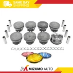 Pistons W/ Rings Fits 11-14 Ford Mustang 5.0L V8 Dohc New. Price: $1999.95.