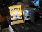 Nos Brand Std Piston Kit Fits: Honda 1974-1975 CR125M Elsinore MC817 New. Price: $39.99.