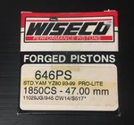 Wiseco Piston 646 Ps Yamaha Yz 80 1993 1999 Pro-lite Motocross New. Price: $88.99.