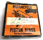 Nos Harley-davidson Piston Rings Oem P/n 22327-55 Shovelhead Panhead New 1 Set. Price: $6.99.