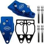 S&s Cycle Anodized Blue Billet Head Breather Kit For Harley 99-17 Twin Cam New. Price: $224.95.