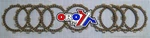 Clutch Friction Plate SET/9 CK3400 , MC-03509C RM250 DR350 New. Price: $67.91.