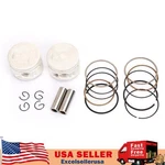 Set Piston Ring Pin Kit Std 49MM For Yamaha XV250 V-star Virago Route 66 88-18 New. Price: $27.70.