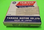 Nos Vintage Yamaha Motorcycle Oversize Piston Rings Part # 22W-11601-20 New. Price: $7.00.