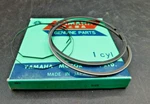 Nos Oem Piston Rings, Set, +.25, 1ST Over - Yamaha 1972 DT2, 1973 DT3 New. Price: $15.95.