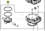 Oem Ktm Cylinder + Piston Cpl. #78730038200 New. Price: $914.05.