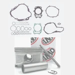 Suzuki DR350 12140-14D10 Piston Kit Set & Gasket (1) +1MM / 80.00MM New. Price: $201.83.