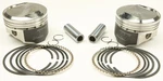 Wiseco V-twin Piston Kit 1340 Evo Big .030IN Oversize 10:1 Comp K1668 New. Price: $347.97.