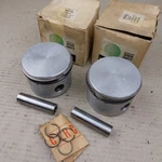 Norton Commando 850 Hepolite Pistons Nos, 06-3838 19102A Standard Size For. Price: $320.72.
