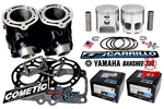 Banshee 370CC 66MM Big Cp-carrillo Pistons Cylinders Cometic Top End Rebuild Kit New. Price: $488.88.