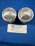 Triumph 750CC Twin Trw Std Forged Piston Set By Routts Cycle New. Price: $257.42.