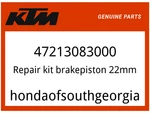 Ktm Oem Part 47213083000 Repair Kit Brakepiston 22MM New. Price: $69.87.