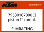 Ktm Oem Part 79530107000 Ii Piston Compl. New. Price: $354.49.