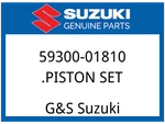 Suzuki Oem Part 59300-01810 Piston Set New. Price: $63.55.