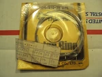 Brand New, Oem Yamaha Piston Ring Set, .75 O/s, DT125, 2A6-11610-30-00. Price: $10.00.