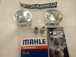 Cp Forged Pistons Twin Cam Harley 107 Big Bore Dre Machine New. Price: $485.00.
