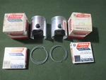 Yamaha HT1BM Pistons & Rings Set 0.50 Nos Oem 276-11636-00 164-11601-21 New. Price: $118.15.