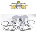 Kb Cast Piston Set For 2006 Harley Davidson Flst Heritage Softail - Engine Xk New. Price: $289.31.