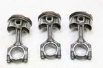 2007 Suzuki GSXR750 Oem Engine Motor Block Pistons Used. Price: $132.00.
