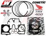 Trx 400EX 87MM Big Bore Wiseco Piston Rings Set Cometic Top End Gasket Kit New. Price: $84.99.