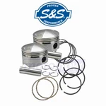 S&s Cycle Forged Pistons 88CI.- 103CI. 1941-1950 Harley Davidson New. Price: $445.27.