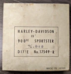 Piston Ring 900CC 57-71 17549 3" Dixie Harley-davidson .040 Japan Nos New. Price: $6.80.