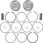Je Pistons Round Kit - Standard Bore 3.937IN., 10.75:1 Compression 317212 New. Price: $519.99.