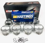 Speed Pro Hypereutectic 11.8CC Dome Pistons SET/8+CAST Rings Chevy 350 12:1 Std New. Price: $279.84.