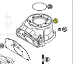 Ktm Genuine Cylinder + Piston Cpl. - 52330038300 New. Price: $1099.83.